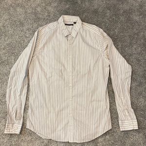Theory Button Down sz Large